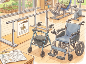福祉用具の貸与のサービスのイメージ